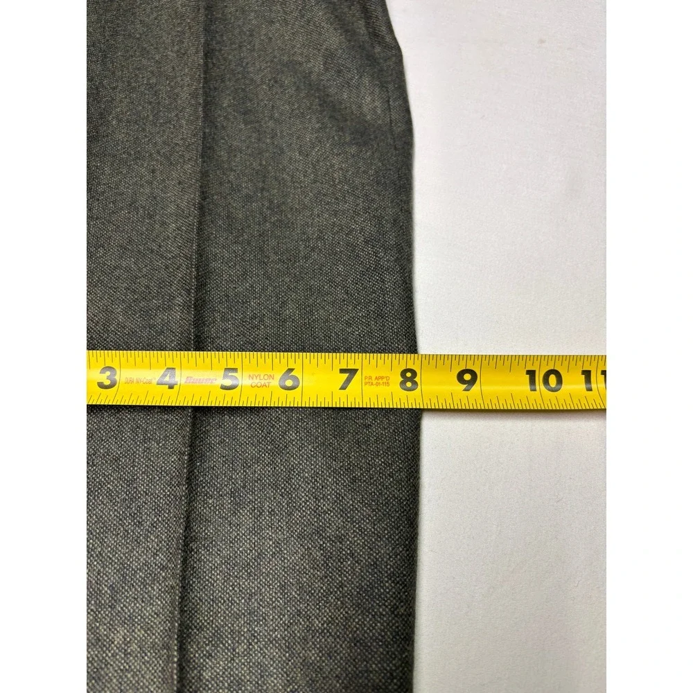 J.Crew Thompson Mens Charcoal Wool Blend Dress Pants 31x32 AA552 FA20